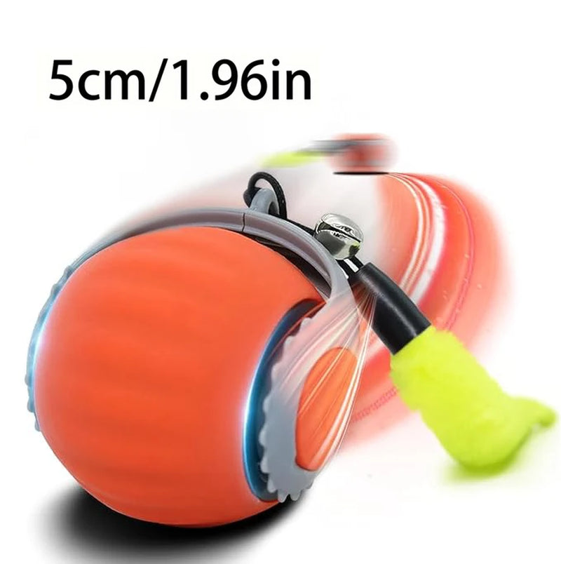 Interactive Smart Cat Ball Toy Automatic Rolling Electric Pet Teaser USB Rechargeable Self-Moving Bouncing Kitten Toy